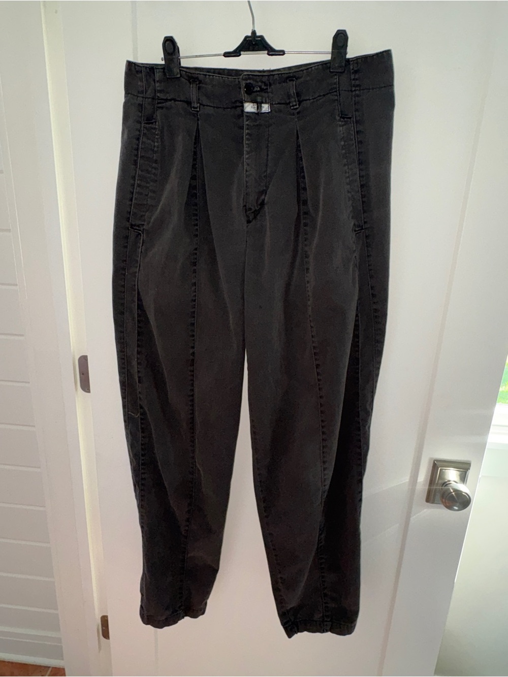 vintage Marithe Girbaud Francois pleated tapered leg chino pants sz 32